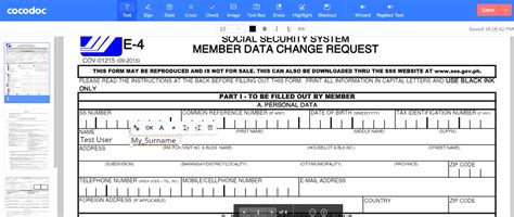 sss e4 form 2022 downloadable|What is Member Data Change Request or SSS E4 Form: How to .